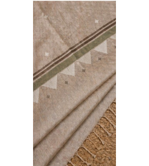 Tasar Tasar Silk Boota Saree | Pure Handloom Silk | Elegant Traditional Saree with Blouse Piece | Silk Mark Certified