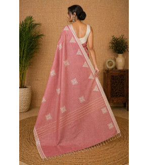 Tasar Tasar Silk Boota Saree | Pure Handloom Silk | Elegant Traditional Saree with Blouse Piece | Silk Mark Certified