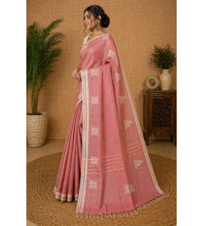 Tasar Tasar Silk Boota Saree | Pure Handloom Silk | Elegant Traditional Saree with Blouse Piece | Silk Mark Certified