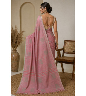 Tasar Tasar Silk Boota Saree | Pure Handloom Silk | Elegant Traditional Saree with Blouse Piece | Silk Mark Certified