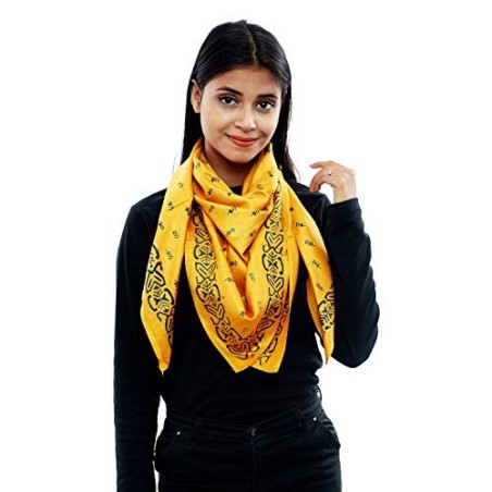 Eri Silk Printed Scarf