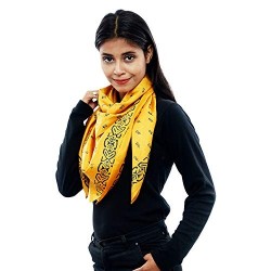 Eri Silk Printed Scarf