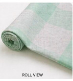 Cotton Unstitched Dress Material | Soft Checked Fabric | Breathable Cotton Cloth for Kurti, Shirt & Suit 1mtr