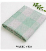 Cotton Unstitched Dress Material | Soft Checked Fabric | Breathable Cotton Cloth for Kurti, Shirt & Suit 1mtr