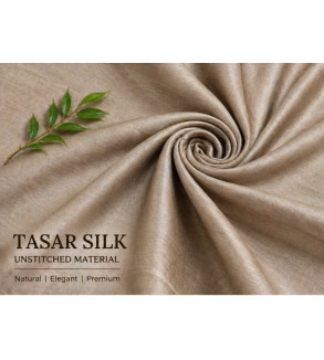 Tasar Tasar Natural Fabric