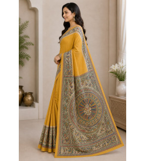 copy of copy of copy of copy of copy of copy of copy of copy of Tasar Gheecha Sataple Silk Saree for Women | Handcrafted Screen