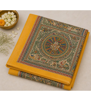 copy of copy of copy of copy of copy of copy of copy of copy of Tasar Gheecha Sataple Silk Saree for Women | Handcrafted Screen