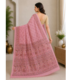 Tasar Tasar Silk Printed Saree for Women | Handloom Certified | Silk Mark | Traditional Ethnic Saree with Blouse