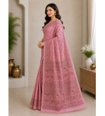 Tasar Tasar Silk Printed Saree for Women | Handloom Certified | Silk Mark | Traditional Ethnic Saree with Blouse