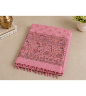 Tasar Tasar Silk Printed Saree for Women | Handloom Certified | Silk Mark | Traditional Ethnic Saree with Blouse