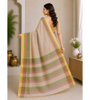 Tasar Dobby Silk Saree