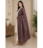Tasar Dyed Dupatta