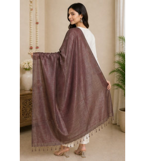 Tasar Dyed Dupatta
