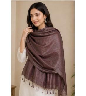 Tasar Dyed Dupatta
