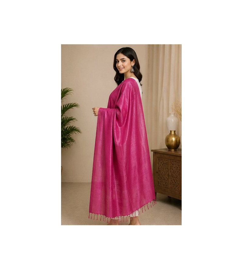 Tasar Dyed Dupatta