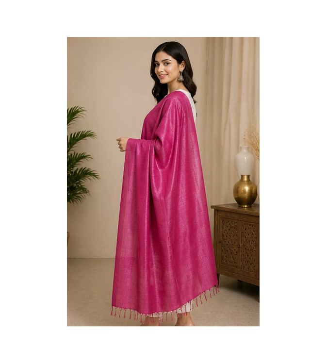 Tasar Dyed Dupatta