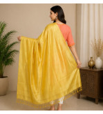 Tasar Dyed Dupatta