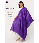 Tasar Dyed Dupatta