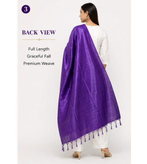 Tasar Dyed Dupatta