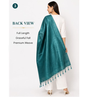 Tasar Dyed Dupatta