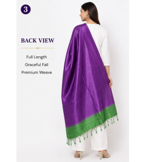 Tasar Dyed Dupatta