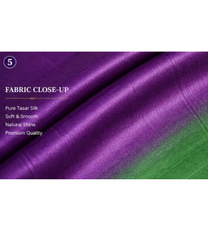 Tasar Dyed Dupatta
