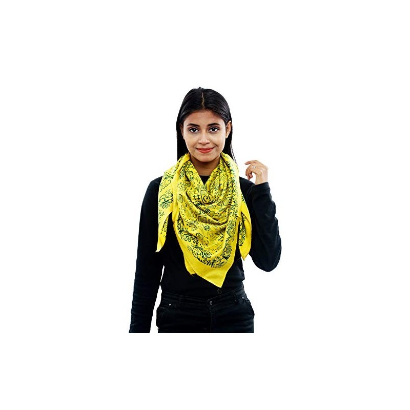 Eri Silk Printed Scarf