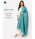 Tasar Dyed Dupatta