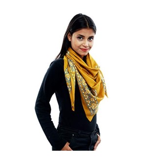 Eri Eri Silk Printed Scarf